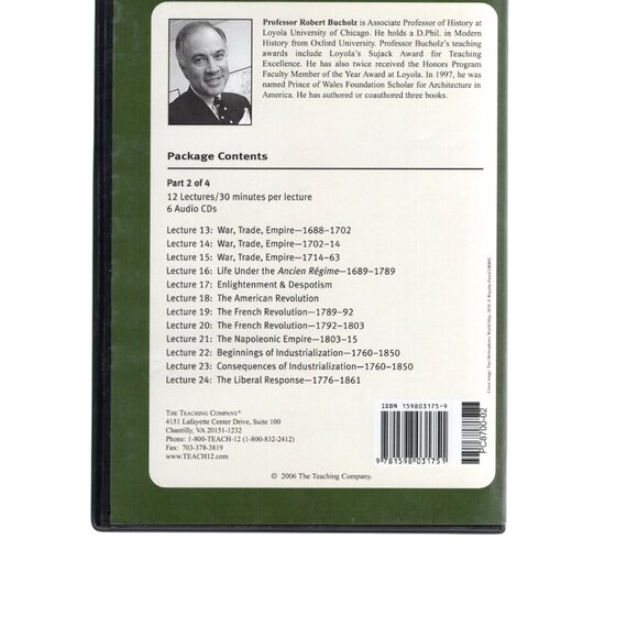 A History of the Modern Western World The Great Courses 24 Discs No Booklets - Picture 4 of 8